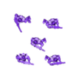 vannilla_wafer_hat_gang.stl Poncey Space Elf Infantry Builder + Heavy Weapons