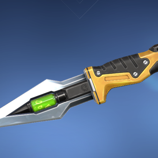 Download STL file VALORANT OUTPOST KNIFE • 3D printing design ・ Cults