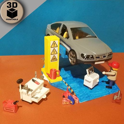 Tuning Playmobil Car Garage Playmobil #70202 City Life Car Repair