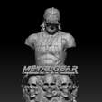 1.PNG OBJ file Metal Gear Solid : Snake Bust・3D printable design to download, Geralp