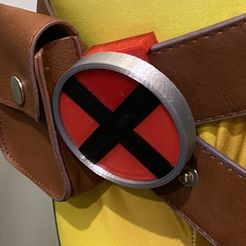 937b308f-9124-4884-8360-5b558b.jpg Fichier 3D gratuit Ceinture Cosplay X hommes X gris, rouge et noir・Modèle à télécharger et à imprimer en 3D