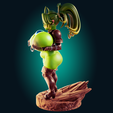 Preview11.png Goblin Girl Short & Stacked 3D Print Model
