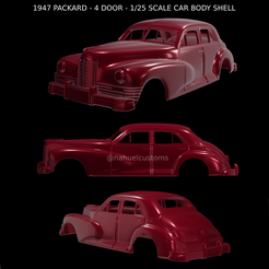Proyecto-nuevo-2023-11-06T101257.581.png 1947 PACKARD - 4-TÜRIG - KAROSSERIE IM MASSSTAB 1/25