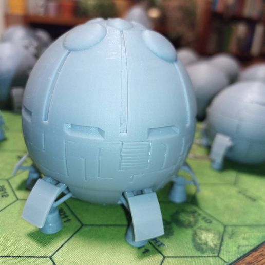 Seeker_02.jpg Mapsale Seeker Class Dropship Proxy for Battletech Tabletop Games