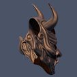 06.JPG Devil Mask-Hannya Mask-Samurai Mask-Satan mask for cosplay 3D print model