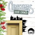 015a.jpg 🎅 Christmas door corners vol. 2 💸 Multipack of 10 models 💸 (santa, decoration, decorative, home, wall decoration, winter) - by AM-MEDIA