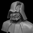 BPR_Render-break001.jpg Darth Vader Helmet ROTJ Reveal, stand, Anakin's head and damaged Helmet