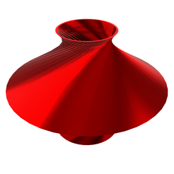 vase-13-render-1.png STL file UFO Vase・3D printable model to download