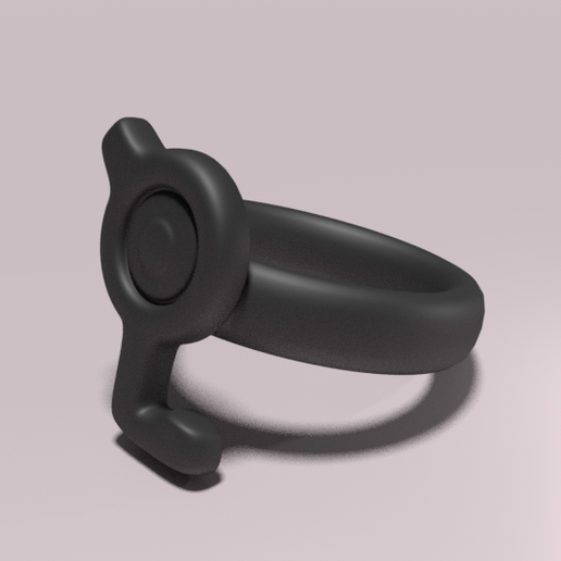 Unown ring "L" 3D model