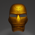 1.png Eagle Head Punisher Cosplay Face Mask 3D print model