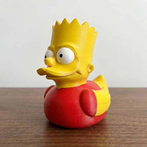 Bart Simpson Bathtub Duck | The Ultimate Bathtub Toy