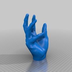 Hand_REGULARfinal_preview_featured.jpg Descargar archivo STL gratis Soporte de iPhone Mano・Modelo para la impresora 3D, knadityas92