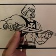 He-Man-1.jpg He-Man - Framed Lithograph