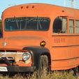 bus.JPG Ford B500 Short School Bus 1956
