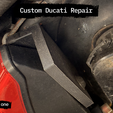 Frame-2.png Ducati Monster 696 Rear Light Mount Brackets