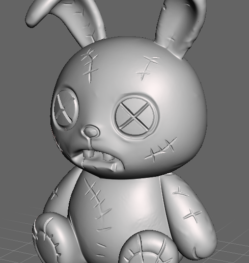 🐇 Creepy Rabbit - STL file for 3D printing・ STL File for 3D printing・Cults