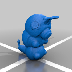 8d20539a-71fa-4ffe-9fff-94c7d1023eb7.png Free 3D file Caterpie Pokemon・3D printable model to download