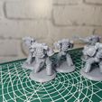 3.jpg New style MK3 space marines squad (TRUESCALE)