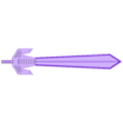 MenasorSwordAll.stl Transformers Legacy Menasor Sword