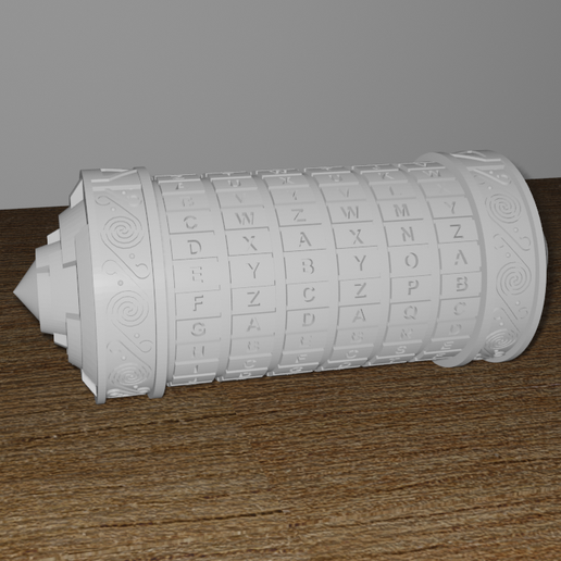 cryptex C.D.V 3D model