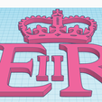 ROYAL-CYPHER-LARGE.png Queen Elizabeth II Royal Cypher Decals