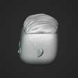 04.png Male Custom Head | Quiff Hairstyle | DIY Part | Vinyl Style STL | MH_3-2