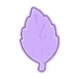 leaf.stl Leaf cookie cutter
