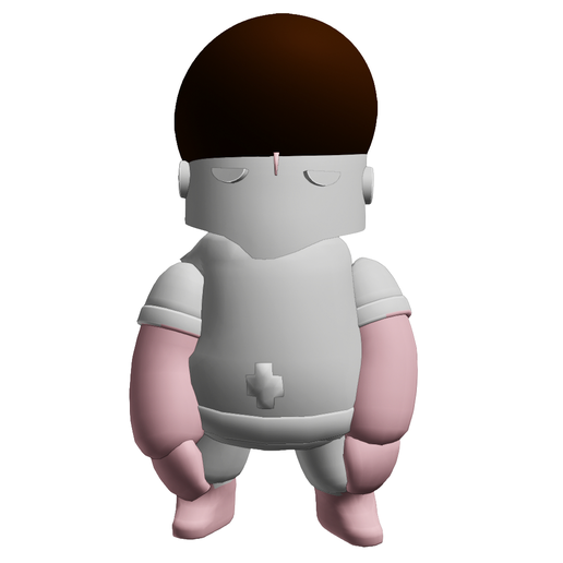 Cute Cartoon Medical Character