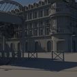 Paris_Town_01_Render_02.jpg OBJ file Paris neighborhood // Metro station・3D printable model to download