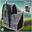 1-PREM.jpg Medieval village pack No. 7 - Medieval Middle Earth Age 28mm 15mm RPG Shire