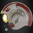 RebelPilotHelmetLateral.png Star Wars Rebel Flight Pilot Helmet for Cosplay
