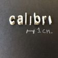 IMG_7293.jpg CALIBRI font lowercase 3D letters STL file