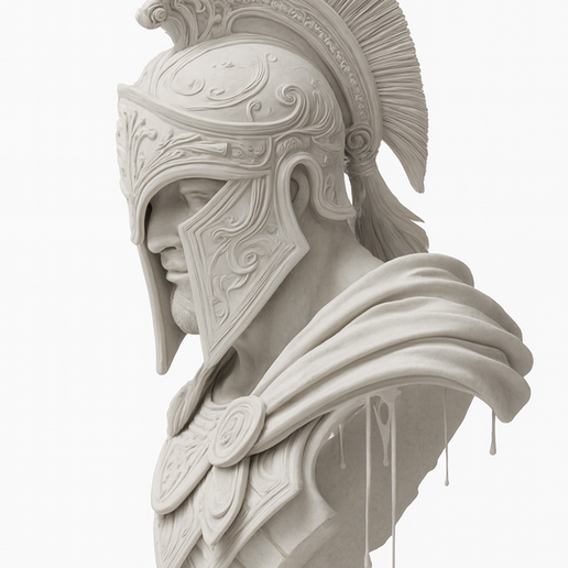 IMG_0328.png Melting Valor - Surreal Warrior Bust"