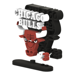 Chicago-Bulls-Logo-23-Front-2-v1.png Chicago Bulls NBA Logo Stand 2 version