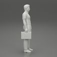 3DG-0008.jpg paramedic Standing And Holding first Aid box