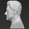 5.jpg President Bill Clinton bust 3D printing ready stl obj formats