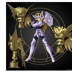 STL file FUNKO ATHENA AND THRONE SAINT SEIYA- KNIGHTS OF THE ZODIAC 🦸・3D  print design to download・Cults