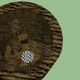 PrintableTree_display_large.jpg Free STL file Deku Tree playset・3D print object to download