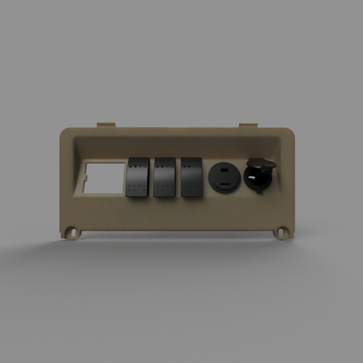 GU Patrol Lower Switch Panel