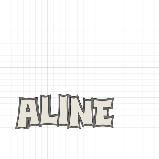 bi-color key ring - Aline