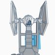 Tie-Hanging-Gantry-Wall-5.jpg Hasbro TVC Imperial Tie Fighter Gantry for hanging on the wall