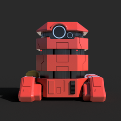 Front.png STL-Datei B2EMO Droid von ANDOR・3D-druckbare Vorlage zum herunterladen