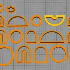 Cortadores-Joyeria3SD.jpg STL file Moulds for jewellery・3D printing design to download