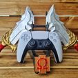 20230326_175220-01.jpeg God Of War Kratos Blade of Chaos Controller Stand Playstation PS4 PS5| Xbox