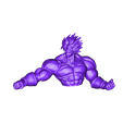Body.stl Broly Bust - Dragonball FighterZ
