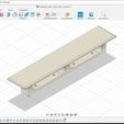 F360_0.jpg Tronxy X5SA Horizontal Cable Drag Chain Support