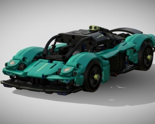 LEGO Technic Aston Martin Valkyrie 42208 – Modello 3D gratuito STL