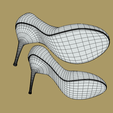 9.png Women's High Heels Sandals - Leopard Pattern
