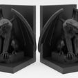 Ancient_Gargoyle_Bookends.jpg Ancient Runic Gargoyle - Gothic Bookends