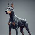 Doberman-Cool.jpg Doberman Low Poly very cool.